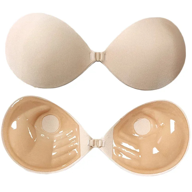 Silicone Bra Adhesive - 1/2PCS Palm Push Up Invisible Bra