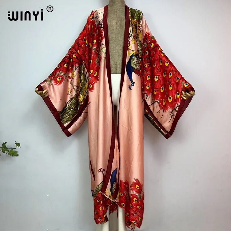 Robe Silk Women - WINYI 2026 Summer Women Cardigan stitch