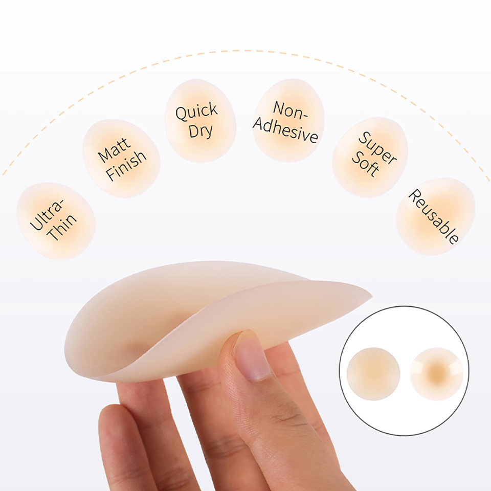 No Glue Self Adhesive Nipple C - огляд і ціна Nipple Cover Pasties