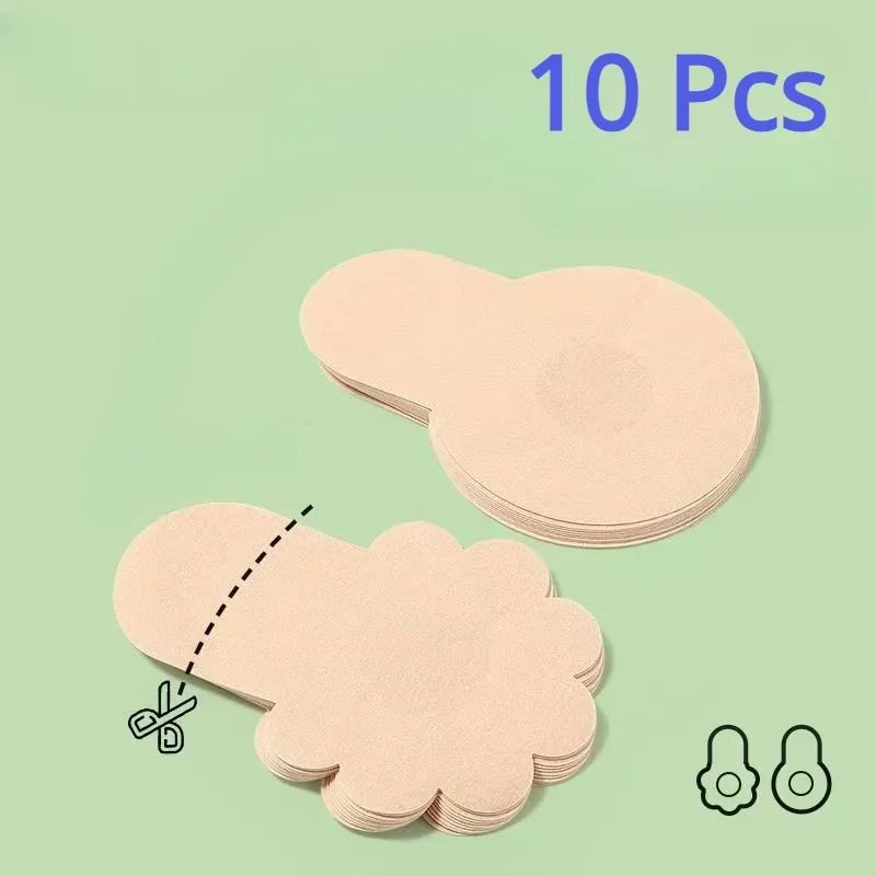 10pcs Women's Invisible Breast - огляд і ціна Nipple Cover Pasties