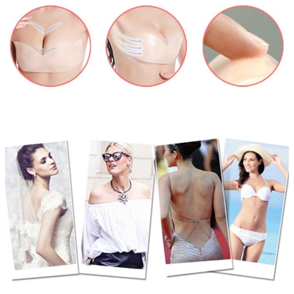 Reusable Nipple Tape One Piece - огляд і ціна Silicone Bra Adhesive